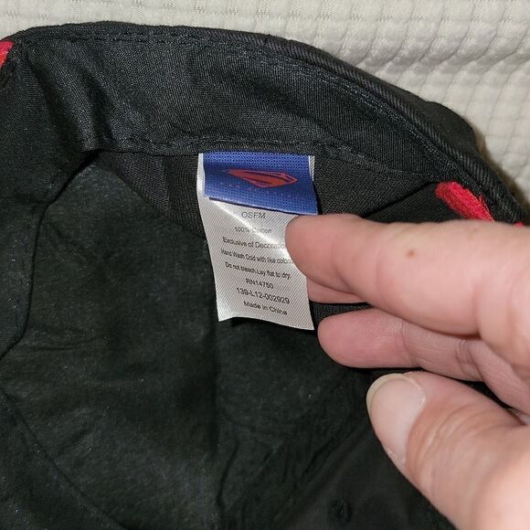 Superman Man of Steel Flip Brim Adjustable Hat Berkshire Fashions New - Picture 5 of 7